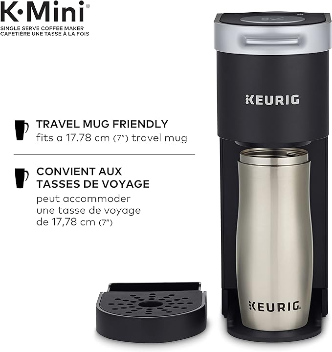 Matte Black Hot Beverage K-Mini Dispenser