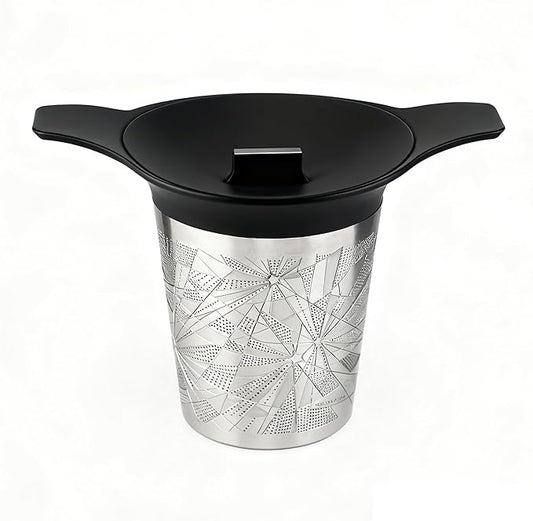 Tea Basket For Loose Tea Loose Leaf Tea Steeper For Loose Leaf Tea Stainless Tea Infuser Fine Mesh Tea Infuser Tea Filter Strainer Tea Diffusers For Loose Tea Brewer (Black Classic)