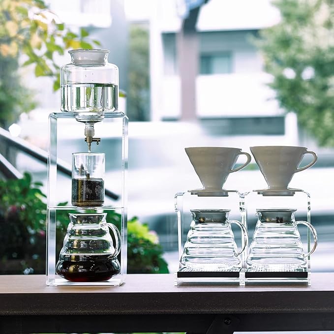 Hario WDCR-6 Water Dripper, Clear, Cold Brew Coffee, For 2 to 6 Cups