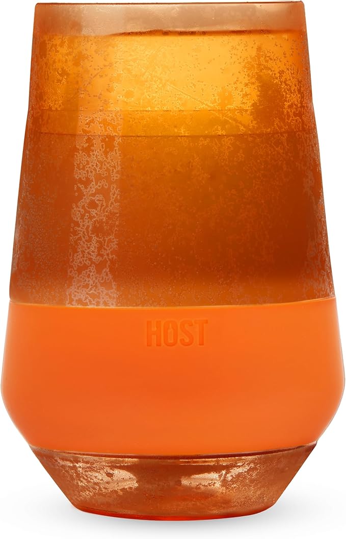 Host Freeze XL Cooling Cup in Double Walled Insulated Freezable Drink Chilling Tumbler with Freezing Gel, 12 Ounces - Set of 4 Vivid Tinted