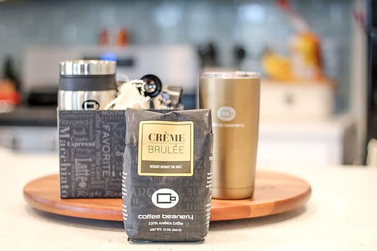 Creme Brulee Flavored Coffee, Specialty Arabica Coffee, Medium Roast, 12 ounce, Automatic Drip (Ground)