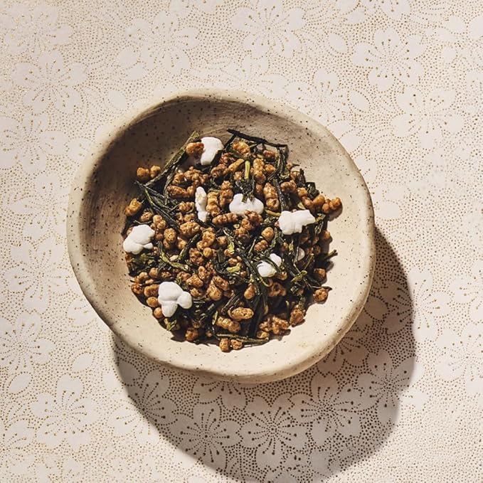 Palais des Thés - Genmaicha Yama - Japanese Green Tea & Roasted Rice - Premium Tea Bags, Serves 20 Cups