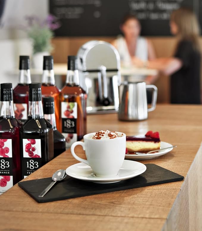 1883 Blackberry Syrup for Drinks, Made in France, 1 Liter Plastic Bottle