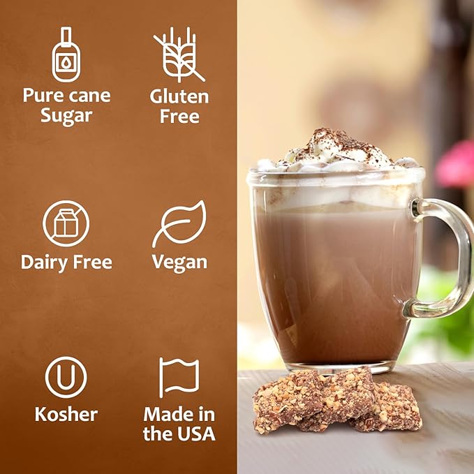 Syruvia Coffee Syrup, English Toffee Flavored Syrup for Drinks, Lattes, and Desserts – 25.4 fl oz