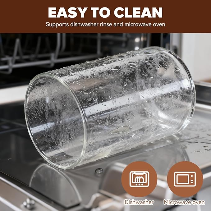 Coffee Canister 1200ml / 40.6 fl oz – Airtight Coffee Bean Container, Vacuum Seal Food Storage Jar for Coffee, Tea, Sugar, and Nuts, Clear Plastic Kitchen Canister