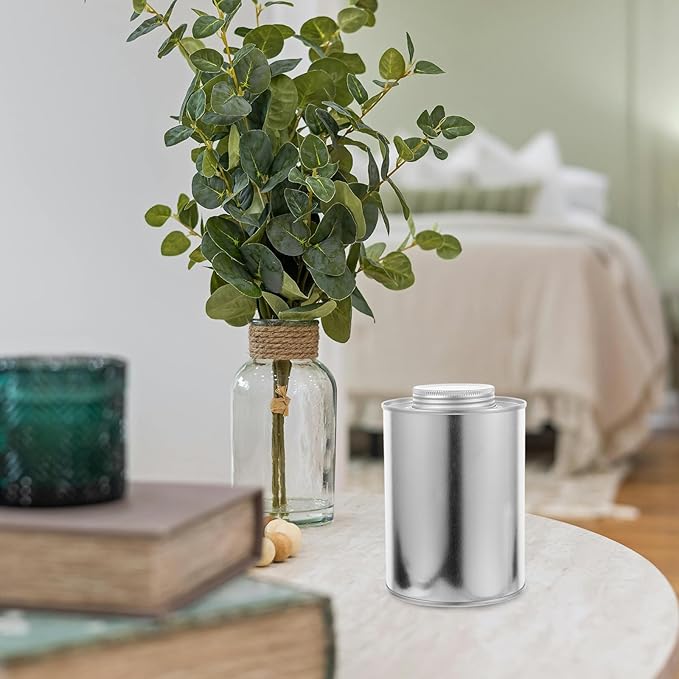 BESPORTBLE Tinplate Coffee Bean Canister with Vacuum Valve, 200-250g Capacity, Small Kitchen Storage Jar for Loose Tea and Spices, Sealed Coffee Container for Countertop Organization