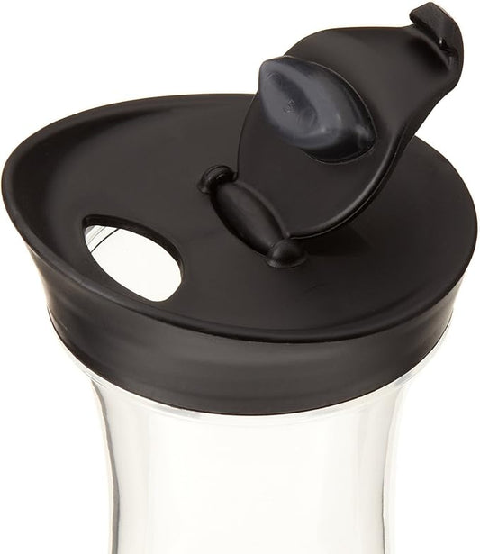Prodyne Acrylic 36-Ounce Juice Jar, Black, 36 oz.