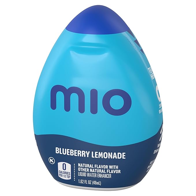 MiO Liquid Water Enhancer,1.62 Fluid Ounce (Blueberry Lemonade, Pack - 6)