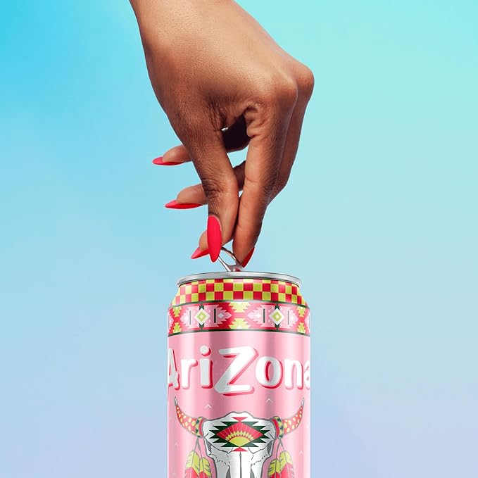 AriZona Kiwi Strawberry, Fruit Juice Drink - Big Can, 22 Fl Oz (Pack of 12)