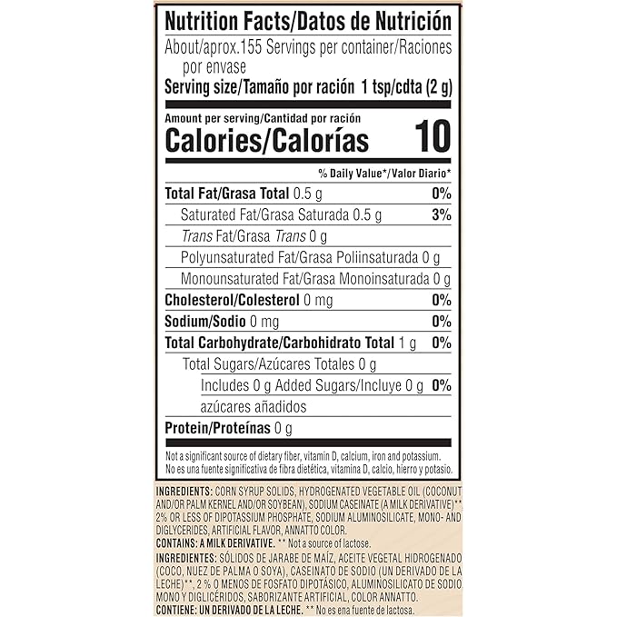 Coffee Mate Original Powdered Coffee Creamer 11 oz. 2-Pack Bundle with Basicos Coaster
