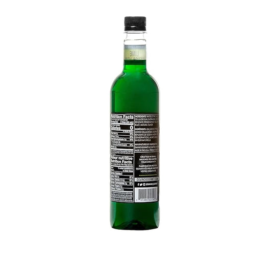 DaVinci Gourmet Sugar-Free Lime Syrup, 25.4 Fluid Ounces (Pack of 4)