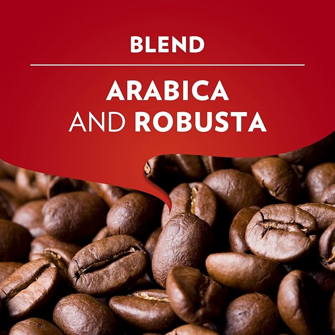 Lavazza Qualita Rossa Ground Coffee Blend, Medium Roast, 8.8-Ounce Brick