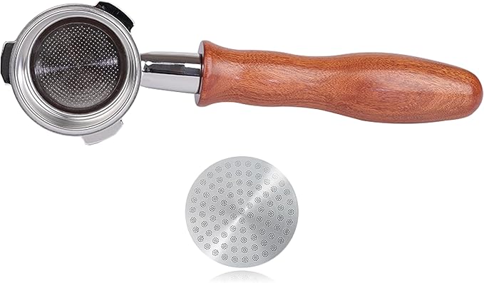 51mm Bottomless Portafilter 3 Ears Compatible with CASABREWS Espresso Machine CM5418, 3700Essential, Mr. Coffee Espresso and Cappuccino Machine (Bonus puck screen 51mm)