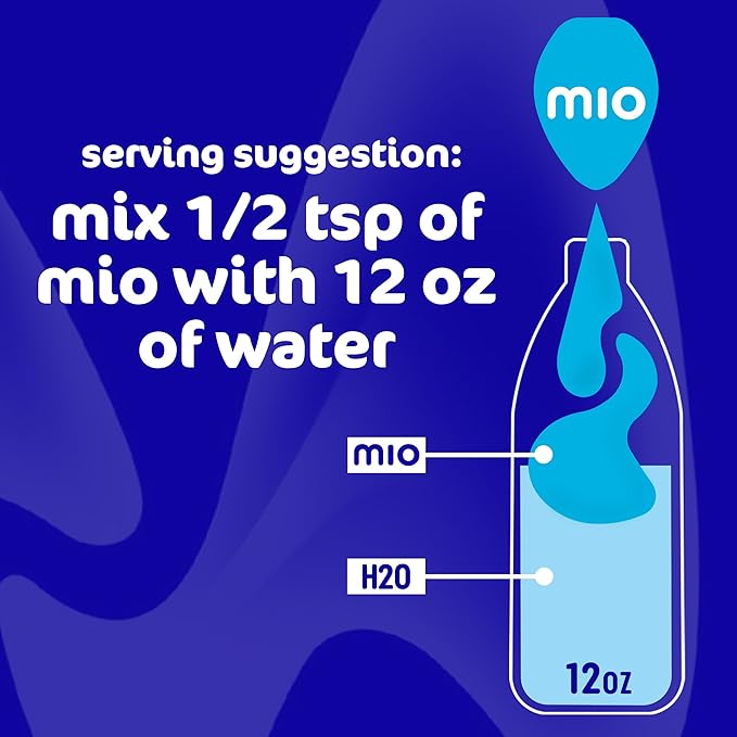 MiO Liquid Water Enhancer - makes 24 servings + Vitamins, 1.62 oz each, (Fruit Punch, Pack of 2)