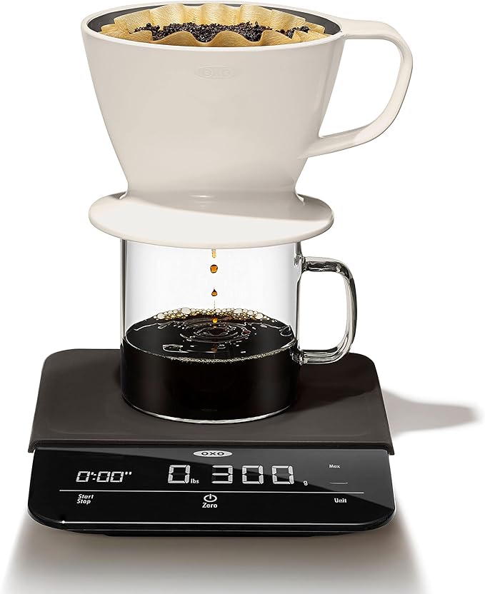 OXO Brew 6 Lb. Precision Coffee Scale with Timer, Black