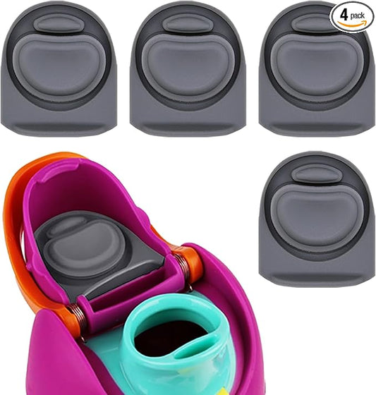 4pcs Replacement Stopper Seal Compatible with Owala FreeSip 24oz 32oz,Water Bottle Lid Insert Cap Silicone Seal Parts for Owala 16/19/24/32/40oz Spout Gasket Mouth piece Accessories F1