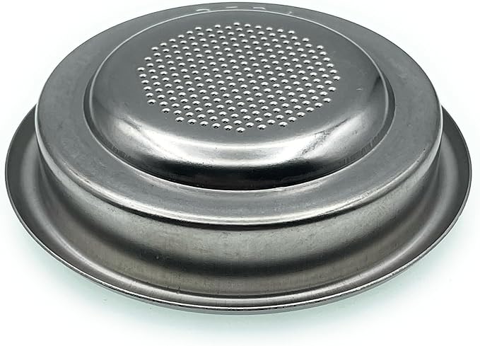 MacMaxe ESE Espresso Machine Single Serving Coffee Pod Filter Basket - 58 mm Non-Pressurized Stainless Steel - Reusable, Washable - Compatible with Many Espresso Machines - 7 grams