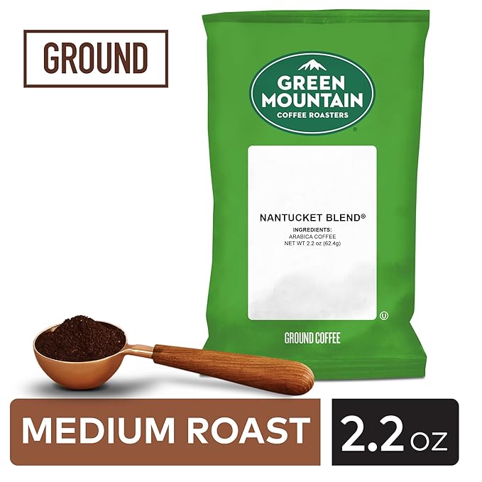 Green Mountain Coffee Roasters Nantucket Blend, Keurig Fractional Packs, 50 Count, 2.2 oz