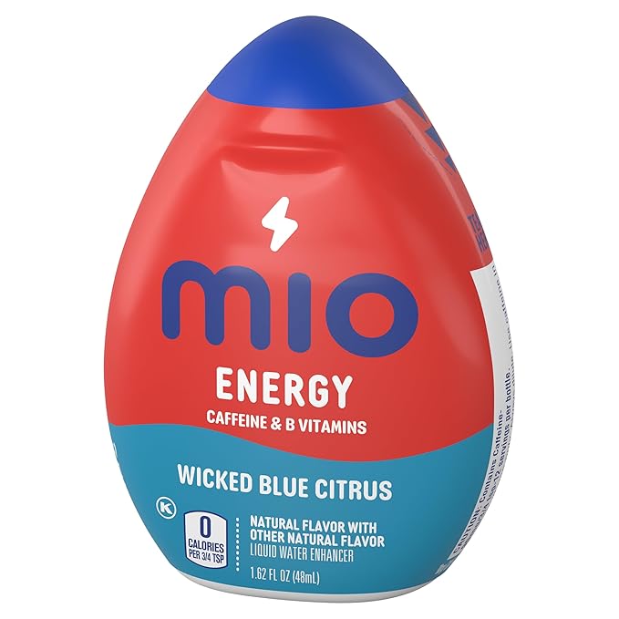Mio Energy Liquid Water Enhancer, Wicked Blue Citrus, 1.62 Oz (Pack of 10)