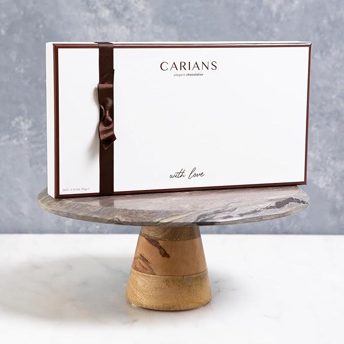 CARIANS Dubai Chocolate Gift Box, Dubai Chocolate Candy with Pistachio and Kunafa, Individually Wrapped Chocolate, Great for Gift Giving, Anniversary, Christmas, Thanksgiving, Halloween, 10 Pc
