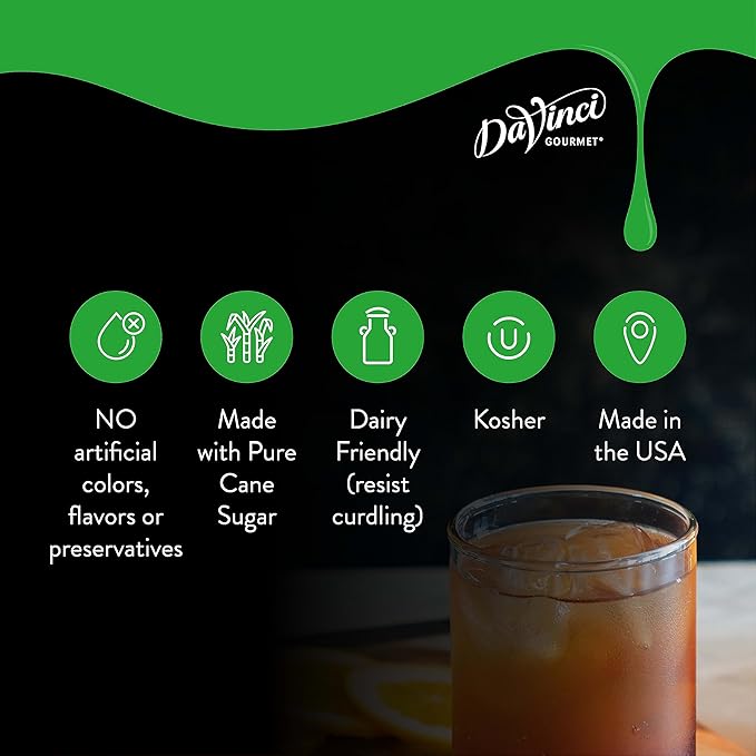 DaVinci Gourmet Naturals Vanilla Syrup, 25.4 Fluid Ounces (Pack of 1)