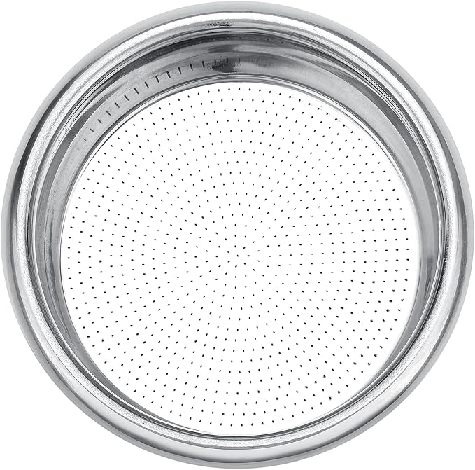 Normcore 51mm Precision High Extraction Basket, 16-18g Portafilter Basket for 51 mm Delonghi Espresso Machines, Includes Paper Filters (200pcs) and Puck Screen, 0.8mm Thickness, 0.28mm Hole Diameter