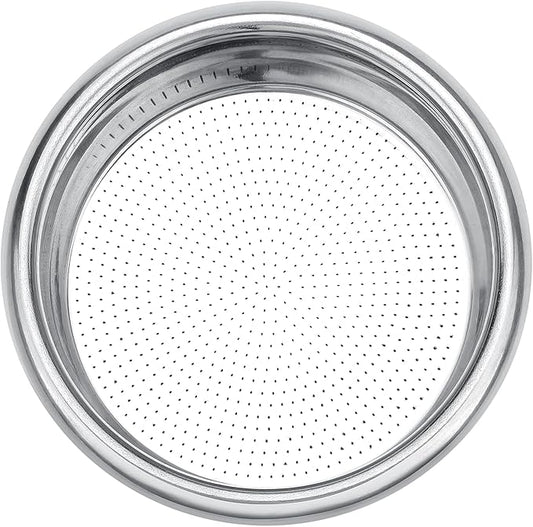 Normcore 51mm Precision High Extraction Basket, 16-18g Portafilter Basket for 51 mm Delonghi Espresso Machines, Includes Paper Filters (200pcs) and Puck Screen, 0.8mm Thickness, 0.28mm Hole Diameter