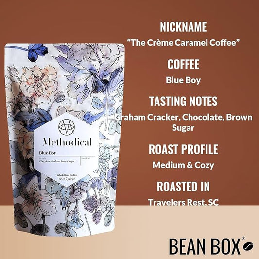 Blue Boy - Roasted by Methodical Roasting - Whole Bean Coffee - 2 Pound Bag