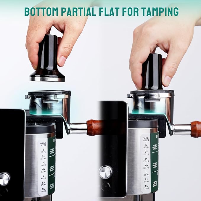Bottomless Portafilter for Ninja Luxe Café Premier Series ES601 & ES601C Models | Basket Not Included | Compatible with Stock Filter Basket | Wooden Handle
