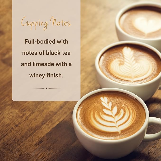 Rwandan Coffee, Ground Coffee, Premium Rwanda Kopakaki Single Origin Fresh Roasted Ground Coffee | Cubico Coffee | 12 Ounce Bag