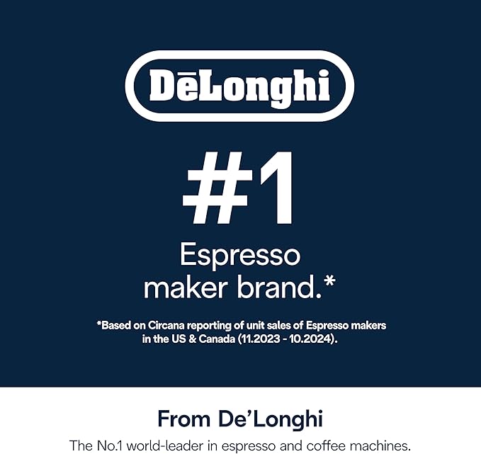 De'Longhi Milk Frothing Pitcher, Matte Black Stainless Steel, 17 oz