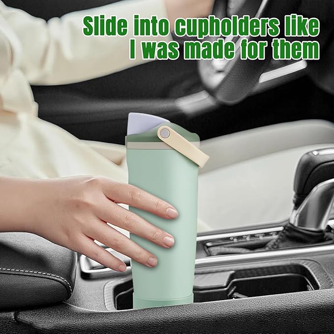 2PCS Silicone Boot Compatible with Owala 30oz & 40oz FreeSip Sway Bottles & Tumblers, Protective Anti-Slip Bottom Cover Sleeve for Freesip Sway Tumbler