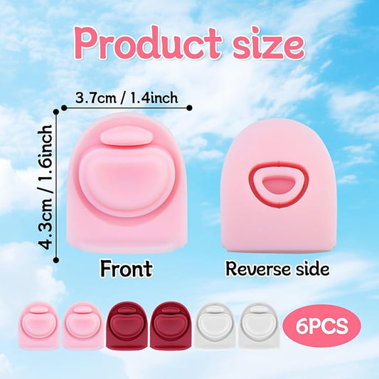 Replacement Stopper Seal Silicone Compatible with Owala FreeSip 24oz,6 Pcs Water Bottle Top Lid for Owala 16/19/24/32/40oz Gasket Cap Mouth Stopper Parts Accessories Insert Z6
