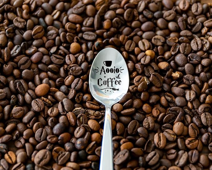 Magical Coffee Spoon for and Wizards Alike Perfect for Harry Fans and Coffee Lovers Birthday,Valentine,Christmas Gifts,Funny Laser Engraved Stainless Steel Spoon