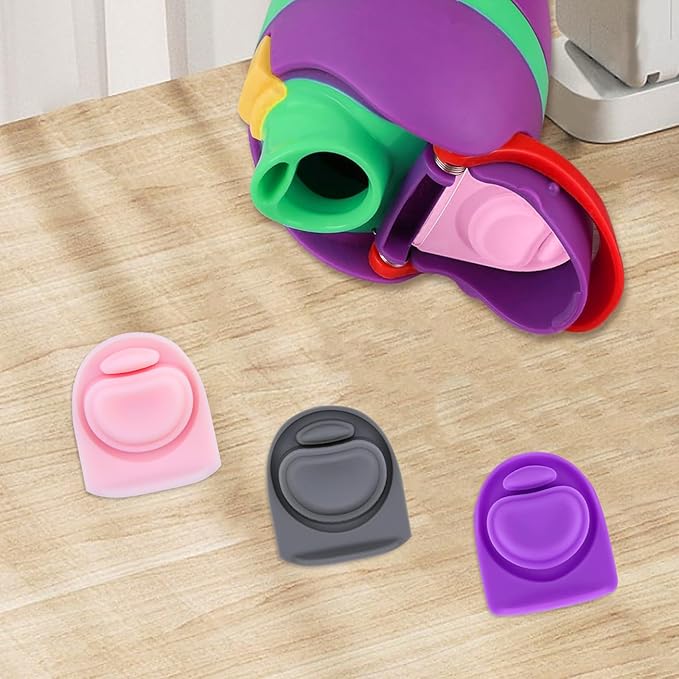 3pcs Replacement Silicone Stopper Seal Compatible with Owala FreeSip 24oz 32oz,Water Bottle Lid Cap Rubber Seal Parts for Owala 16/19/24/32/40oz Spout Gasket Mouthpiece Piece Accessories B3S4