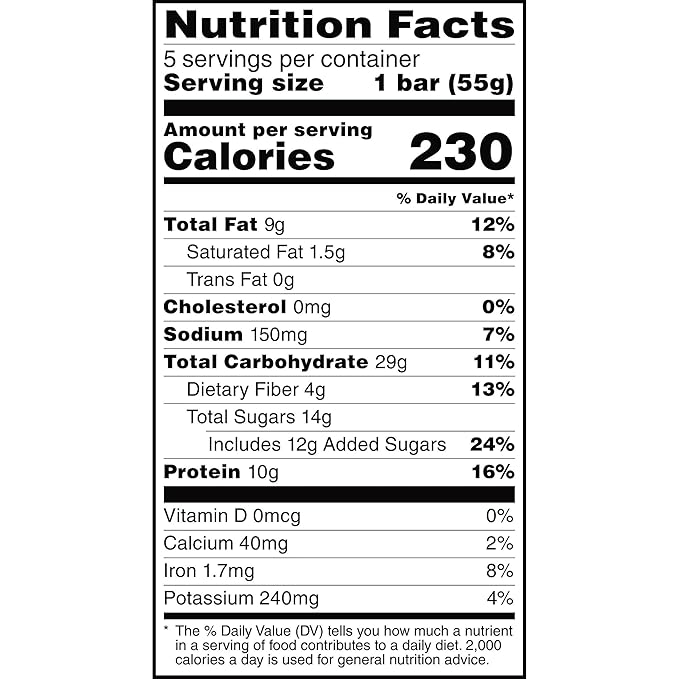 RXBAR Nut Butter and Oat Protein Bars, Protein Snacks, Blueberry Cashew Butter (6 Boxes, 30 Bars)