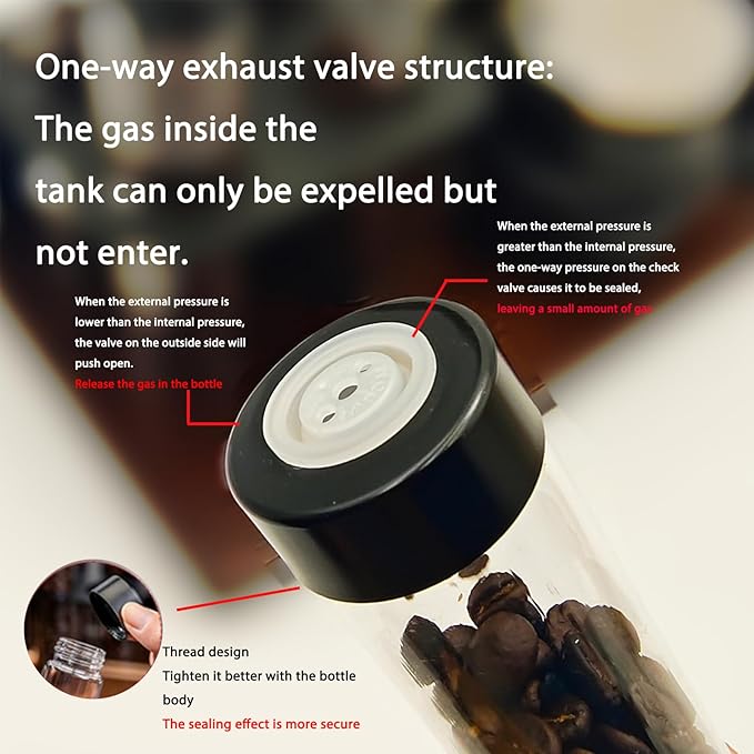 Wooden Coffee Bean Sampling Set with Test Tubes, Funnel - Coffee Bean Storage & Tasting Kit for Coffee Lovers, Cafes (F)