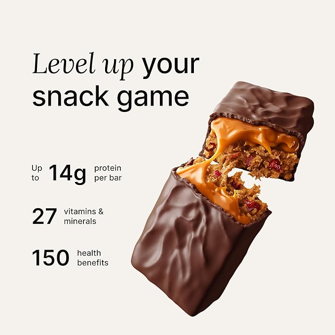Huel Complete Nutrition Vegan Protein Bars | Variety Pack | 27 Vitamins & Minerals, 2g Sugar, Non-GMO, 100% Plant Based Snack | 15 Pack