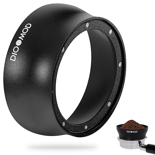 58mm Dosing Funnel, Magnetic Dosing Funnel, Espresso Coffee Dosing Ring for Barista, Compatible with Breville 58mm Handle Filter Cups, Espresso Accessories