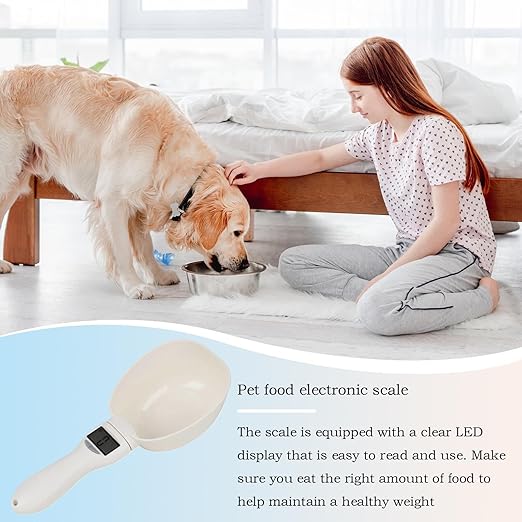 Spoon Scale, High Precision 800g/0.1g Electronic Scale Spoon with Led Display, Detachable Handle Cup Weighing Tool, for Home Kitchen Baking Food Apartment Coffee Preparation
