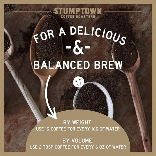Stumptown Coffee Roasters, Medium Roast Organic Whole Bean Coffee, 100% Arabica Coffee - Holler Mountain 12 Ounce Bag with Flavor Notes of Citrus Zest, Caramel and Hazelnut
