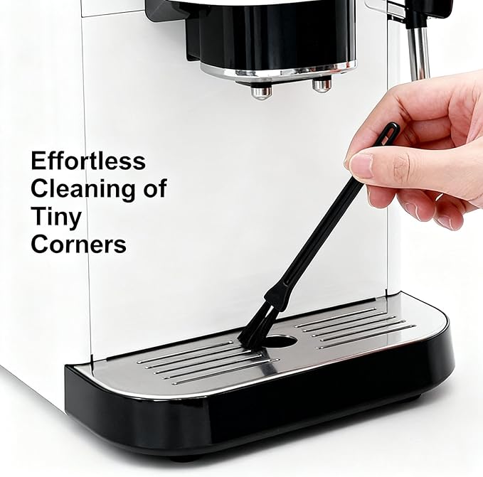 6 Pack Coffee Grinder Brush – Coffee Cleaning Brush for Coffee Machine & Toaster, Small Cleaning Tool for Home Kitchen Daily Use, Ideal for Removing Coffee Grounds & Crumbs