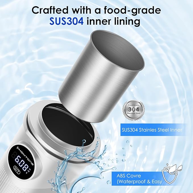 HOMTONE Dosing Cup & Coffee Scale Combo,One-touch Easy Control, Multi-Purpose for Espresso, Drip Coffee, French Press& More – Fits 58mm Portafilters, Waterproof & Easy Cleaning (silver)