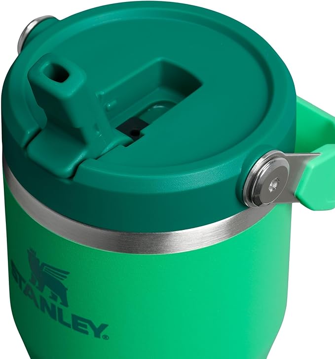 Stanley IceFlow 2.0 Flip Straw Tumbler with Handle 20 oz | Twist On Lid and Flip Up Straw | Leak Resistant Water Bottle | Insulated Stainless Steel | BPA-Free | Meadow