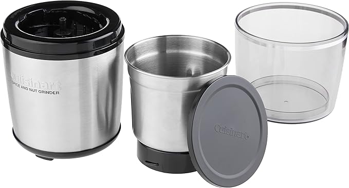 Cuisinart SG-10 Electric Spice-and-Nut Grinder,Stainless/Black,Mini,(Pack of 4)