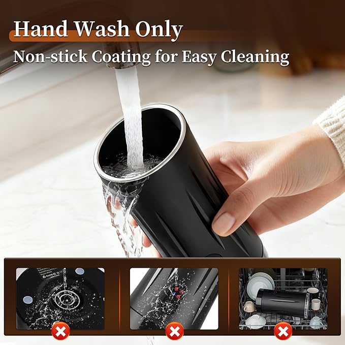 Milk Frother, Liksiy 4-in-1 Coffee Frother, Auto Shut-Off Milk Frother and Steamer with Hot & Cold Foam, Quiet Design Frother Machine for Latte, Cappuccino, Macchiato(Black)