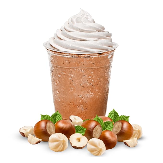 Gosh That’s Good! Sugar-Free Creamy Hazelnut Latte Mix 2 lb – Roasted Hazelnut Flavor Powder for Lattes, Iced Coffees, Frappes, Blended Beverages – Low-Calorie, Lactose-Free, Barista-Quality Drink Mix