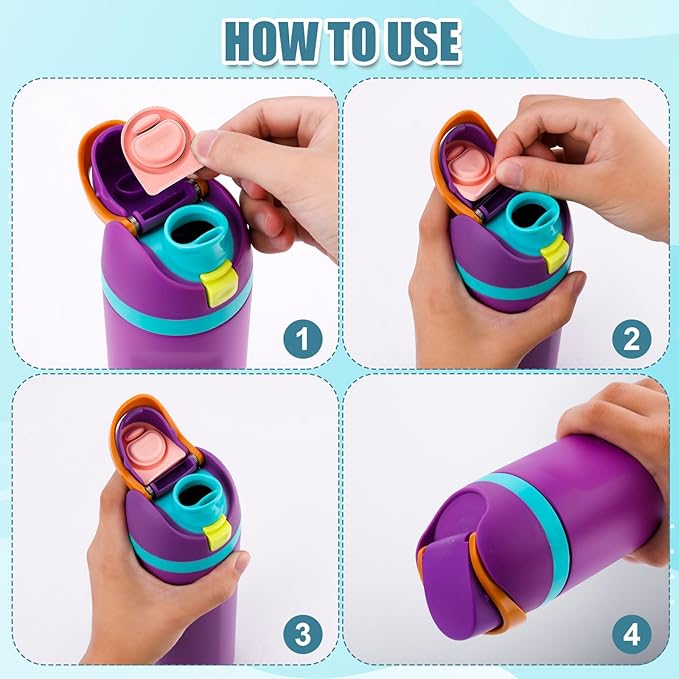 3pcs Bottle O Seal Ring & 3pcs Gasket Replacement Stopper for Owala FreeSip Cap, Silicone Water Bottle Plug Stopper BPA Free Top Lid Mouth Parts Compatible with Owala FreeSip 24oz 32oz