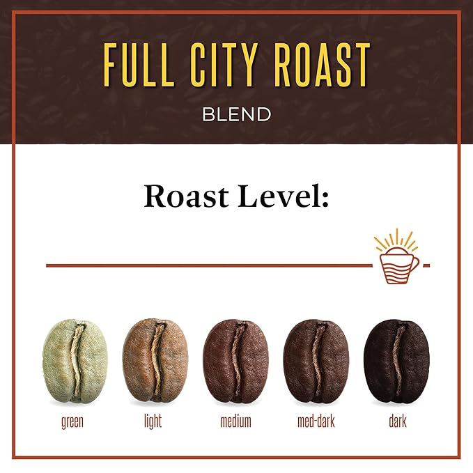 San Diego Coffee Full City Roast, Dark Roast, Ground Coffee, 16-Ounce Bag Café molido tostado
