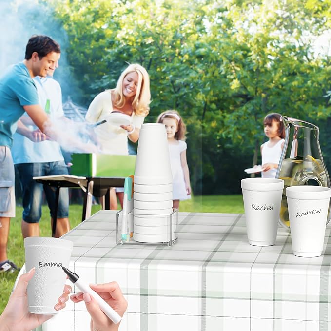 Coffee Cup Holder for Countertop - Clear Acrylic Coffee Bar Accessories Cup Organizer Station Organizer Farmhouse Table Décor